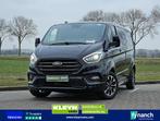 Ford TRANSIT CUSTOM 2.0 L2H1 Sport Navi, Auto's, Automaat, Zwart, Bedrijf, Diesel