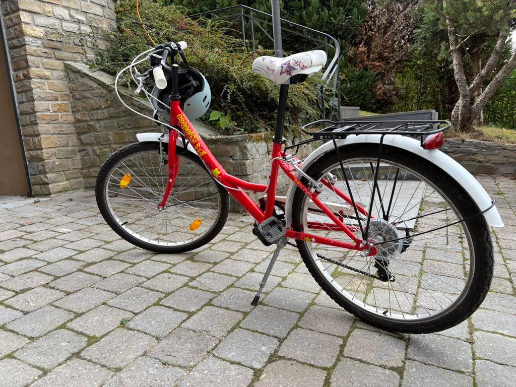 Velo fille de 7-8-9 ans 24 pouces, Enlèvement, Comme neuf, 24 pouces