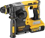 DEWALT DCH 273P1 18V HAMERBOOR MET 5AH BATT, Doe-het-zelf en Bouw, Gebruikt, Boor- en/of Breekhamer, Ophalen of Verzenden, Klopboormechanisme