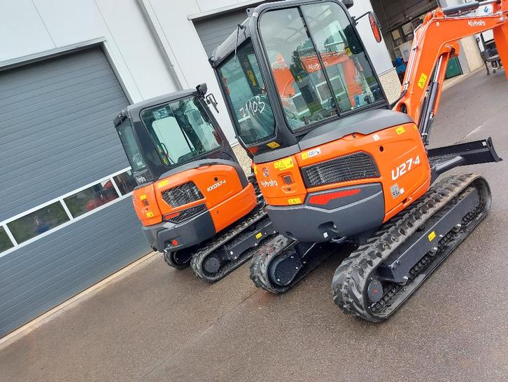 kubota u27-4, Articles professionnels, Machines & Construction | Grues & Excavatrices, Excavatrice, Enlèvement