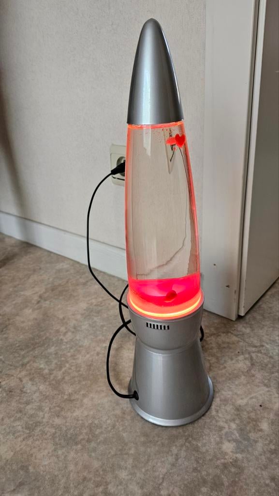 Lavalamp / lava lamp – rood licht, Ophalen