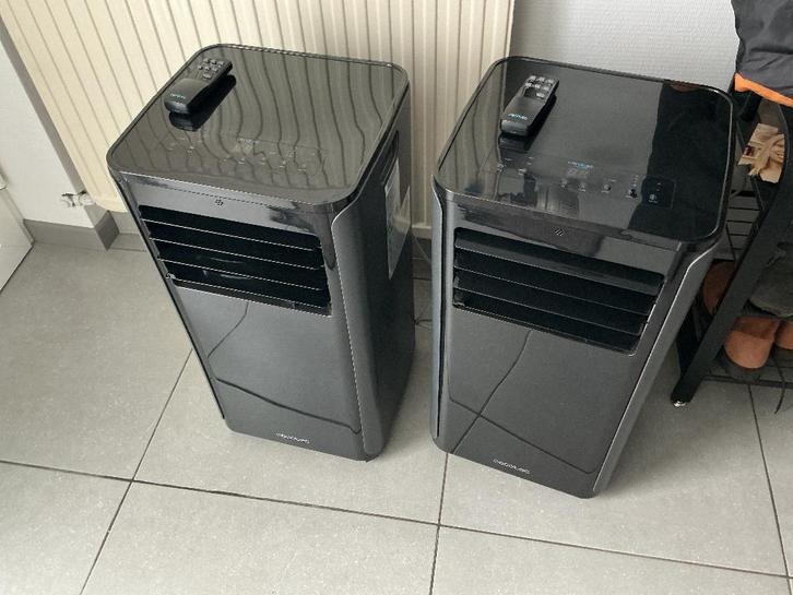Twee mobiele airco’s Cecotec Climacare 4 in 1 - 9000 BTU, Electroménager, Climatiseurs, Utilisé, Climatiseur mobile, Moins de 60 m³