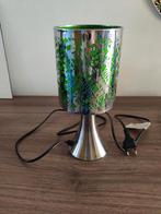 Touch lamp zilver groen, Enlèvement, Comme neuf, Moins de 50 cm