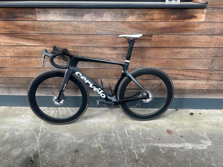 Cervelo S5 DI2 ultegra zwart maat L of 56, Fietsen en Brommers, Fietsen | Heren | Sportfietsen en Toerfietsen, Zo goed als nieuw