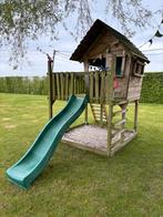 Houten speelhuisje, Ophalen, Gebruikt, Zandbak