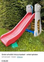 Schiif-af voor in tuin - chicco - kasteel, Kinderen en Baby's, Ophalen, Gebruikt, Glijbaan, Aanbouwonderdeel