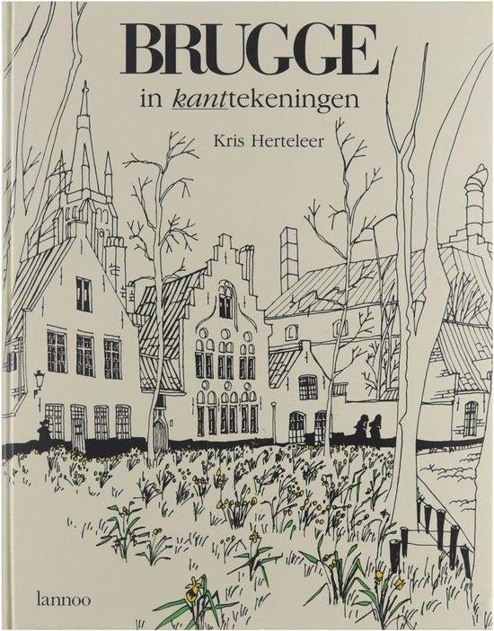 boek: Brugge in KANTtekeningen/Kris Herteleer/NIEUWSTAAT, Boeken, Ophalen of Verzenden, Nieuw, Schilder- en Tekenkunst