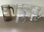 7 carafes en verre pour seulement 5 euros chacune, Enlèvement ou Envoi, Comme neuf, Verre