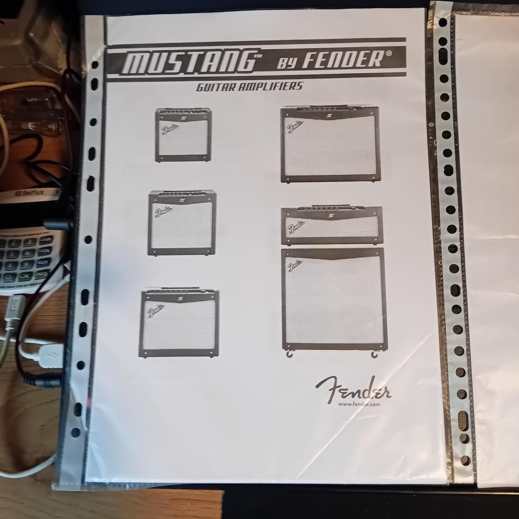Fender versterker Mustang met effecten ECHO'S ENZ, Muziek en Instrumenten, Ophalen