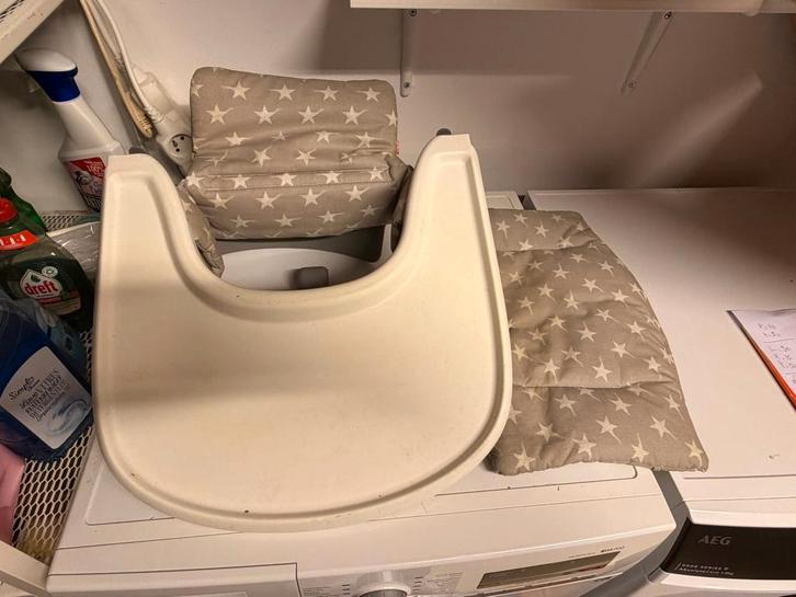 Accessoires Stokke Tripp Trapp - Plateau+baby set, Enfants & Bébés, Chaises pour enfants, Utilisé, Chaise évolutive, Plateau amovible