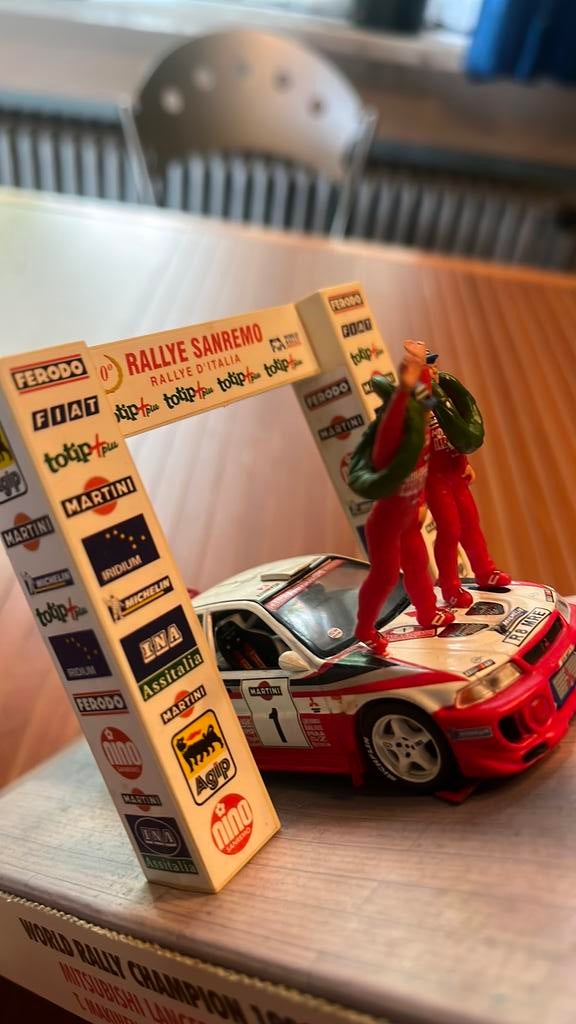 Rally Sanremo 1998, Enlèvement, Comme neuf