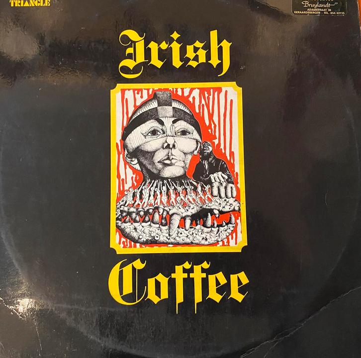 Irish coffee debuut LP originele persing, Cd's en Dvd's, Vinyl | Hardrock en Metal, Zo goed als nieuw, Ophalen of Verzenden
