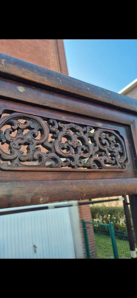 Lit à baldaquin Chinois, Antiek en Kunst, Antiek | Meubels | Bedden, Ophalen