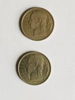 Set v. 2 munten v. 5 Belgische frank uit 1962/1968, Ophalen of Verzenden, Metaal, Losse munt