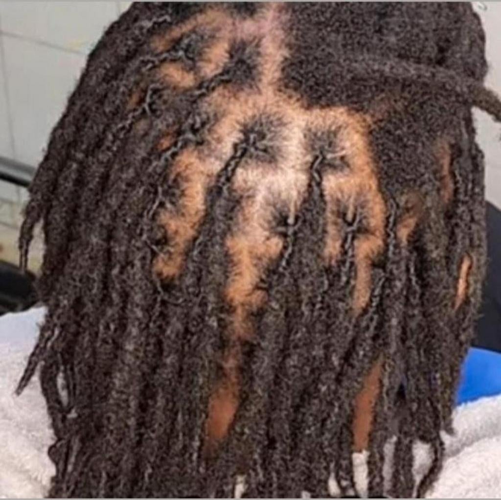 Verlaat elk type korte/lang haar met dreadlocks