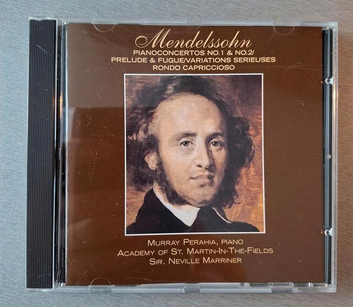 CD. Mendelssohn. Concertos pour piano (Sony)., CD & DVD, CD | Classique, Enlèvement ou Envoi