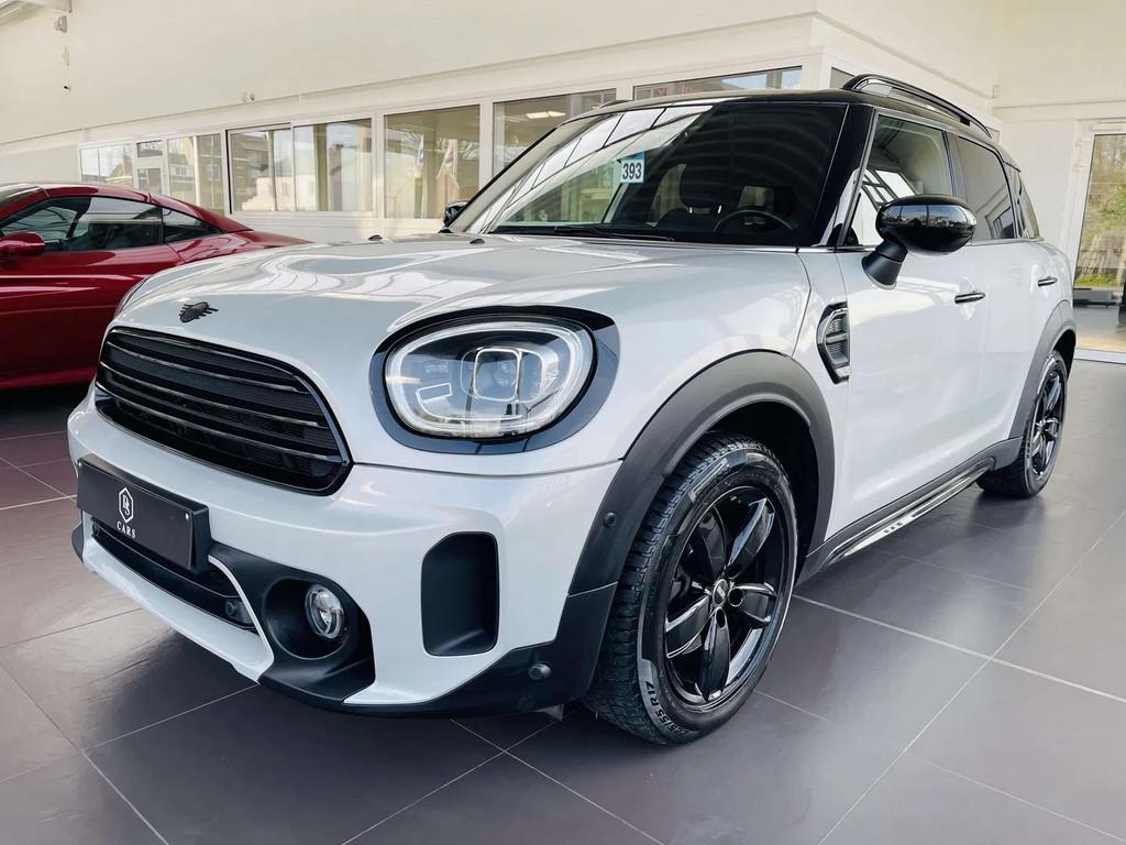 MINI Countryman Cooper 1.5iA * GARANTIE + LED + GPS + CUIR *, Gebruikt, Wit, Leder, Bedrijf