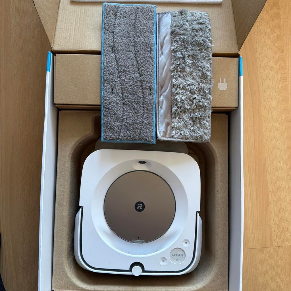 Braava Jet m6 - robot laveur de sols, Enlèvement, Comme neuf