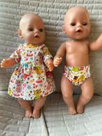 81. Babyborn: Nieuw jurkje met poezen met bijhorende pamper, Ophalen of Verzenden, Nieuw, Babypop