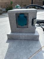 Prise de jardin aspect pierre - 4 prises - NEUVE, Enlèvement ou Envoi, Interrupteur