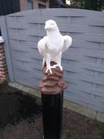 Arend 64h en eiken paal waarheid opstaat van 1m20h, Jardin & Terrasse, Statues de jardin, Enlèvement