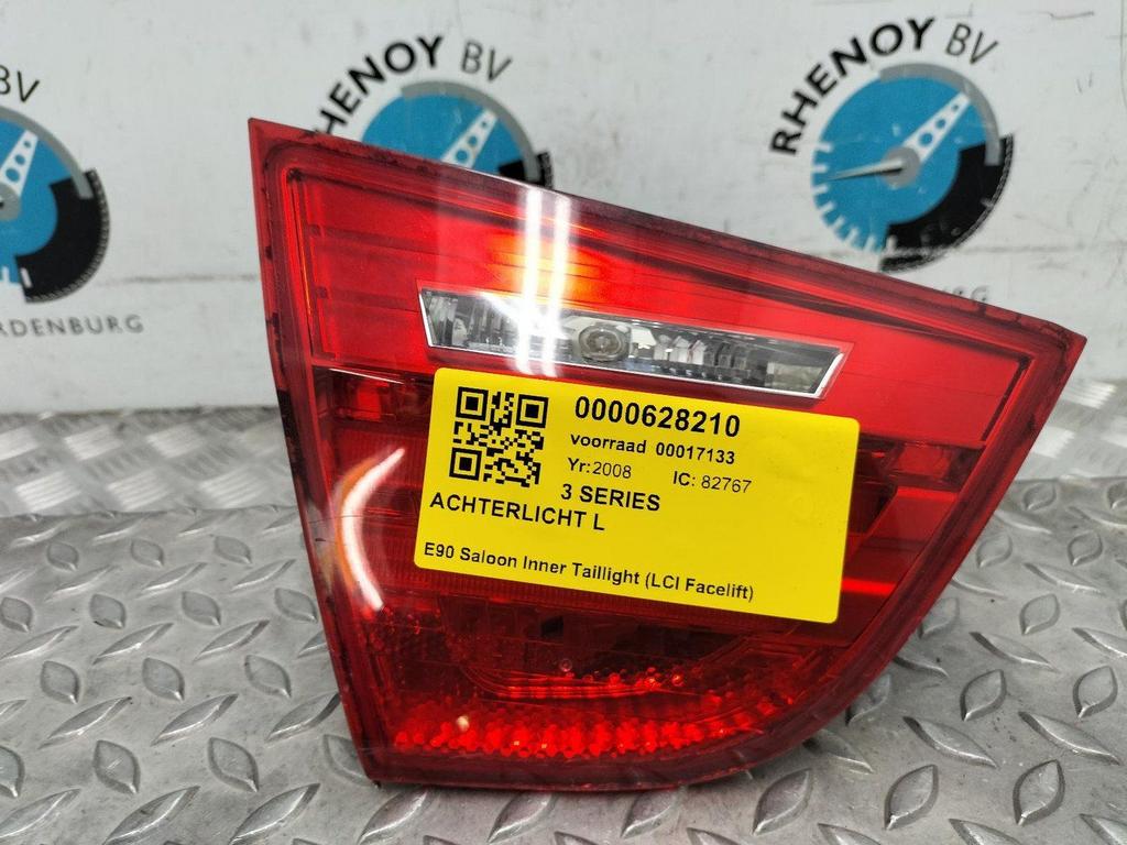 BMW 3 SERIES E90LCI 316i  ACHTERLICHT L 2008, Autos : Pièces & Accessoires, Éclairage, Utilisé, ARN reconnu, Stiba membre, Reconnu durable