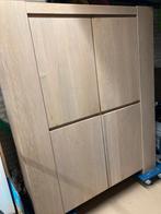 Massief eiken barkast (Mira), Huis en Inrichting, Ophalen, Eikenhout, Minder dan 150 cm, 150 tot 200 cm