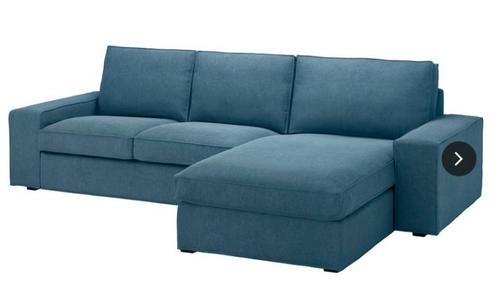 Ikea KIVIK 3-C, Tallmyra blauw (2017), Huis en Inrichting, Zetels | Zetels, Gebruikt, Rechte bank, Driepersoons, 300 cm of meer