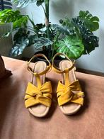 sleehakken van Gabor maat 41, Geel, Gabor, Gedragen, Sandalen of Muiltjes
