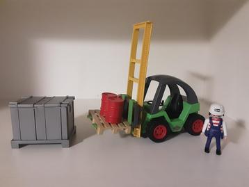 PLaymobil grote heftruck - compleet