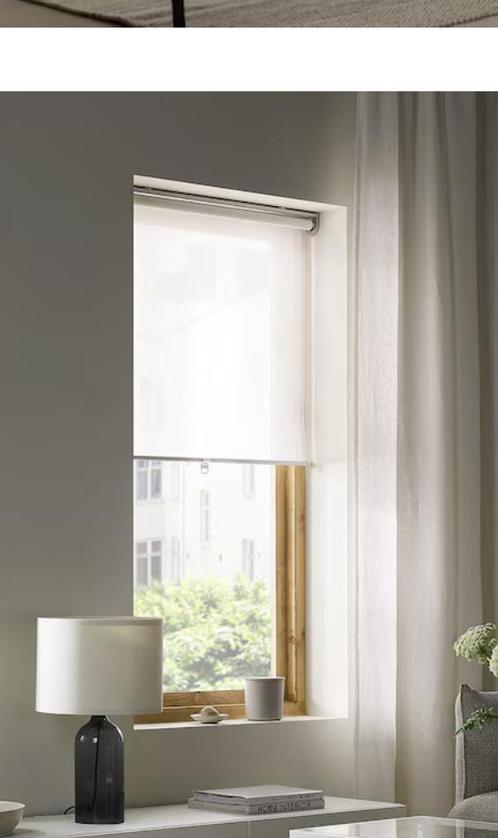 IKEA skogslover store enrouleur blanc 120x195 ou 140x195, Huis en Inrichting, Stoffering | Gordijnen en Lamellen, Zo goed als nieuw