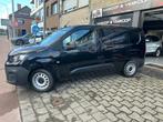 Peugeot Partner L2 Lang Chassis Benzine Navi*Tva Ded 13222*, Auto's, 4 deurs, Euro 6, Zwart, Bedrijf