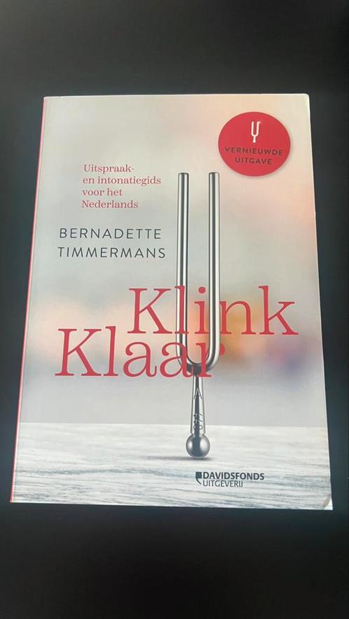 Bernadette Timmermans - Klink klaar, Boeken, Wetenschap, Zo goed als nieuw, Ophalen of Verzenden