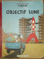 Les Aventures de Tintin - OBJECTIF LUNE (Copyright 1953), Une BD, Utilisé, Enlèvement ou Envoi, Hergé