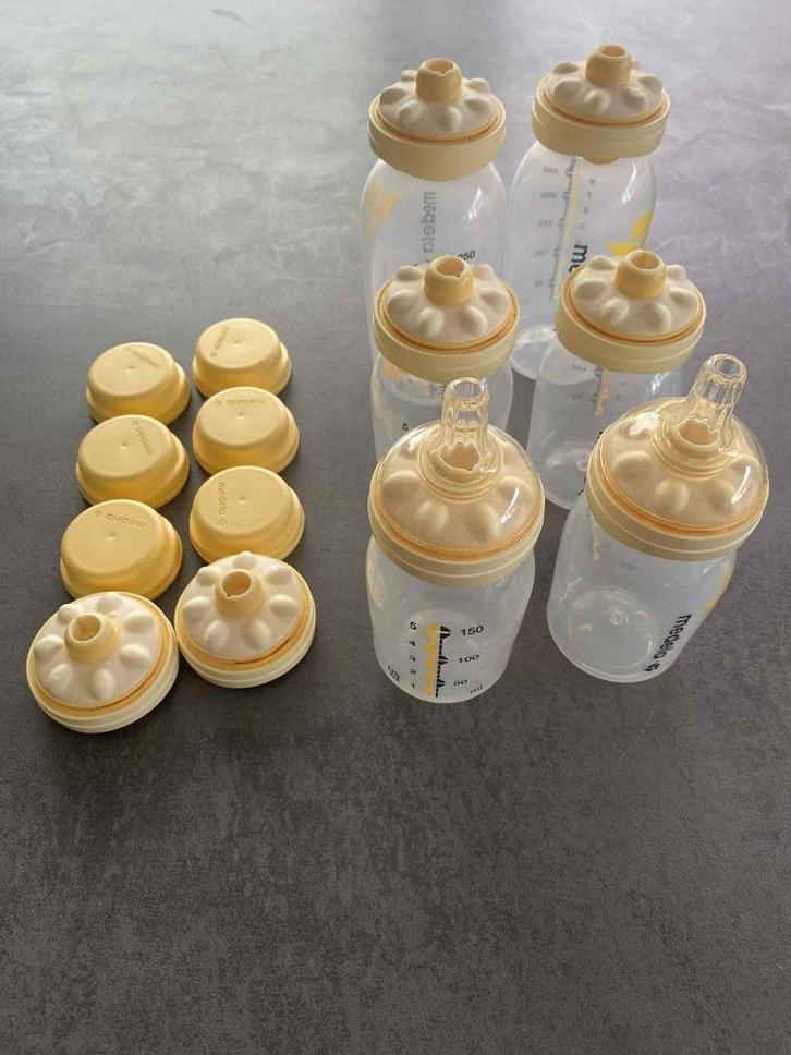 6 X Medela Zuigfles Met Calma-Speen Transparant, Kinderen en Baby's, Babyvoeding en Toebehoren, Nieuw, Overige typen, Ophalen