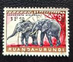Postzegel Ruanda-Urundi OBP 224, Postzegels en Munten, Ophalen of Verzenden, Gestempeld