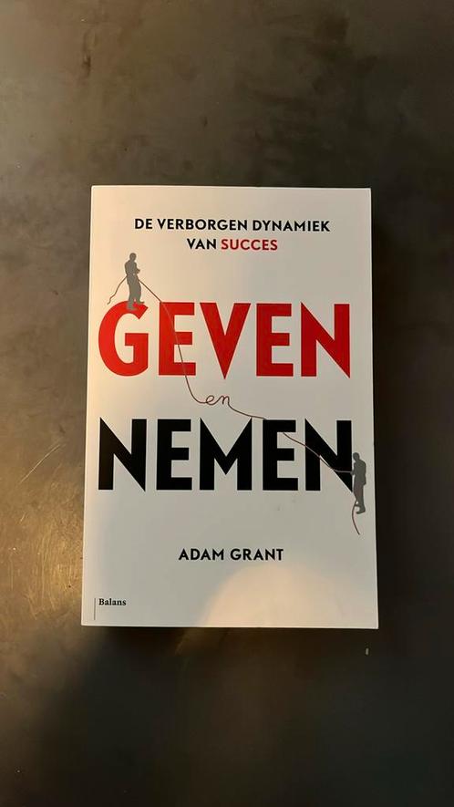 Adam Grant - Geven en nemen, Boeken, Economie, Management en Marketing, Zo goed als nieuw, Ophalen of Verzenden