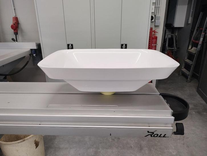 Wastafel antoniolupi, Doe-het-zelf en Bouw, Sanitair, Gebruikt, Wastafel, Steen, Ophalen