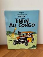 Geëmailleerd bord Kuifje in Congo 30 exemplaren, Verzamelen, Ophalen of Verzenden, Kuifje, Zo goed als nieuw