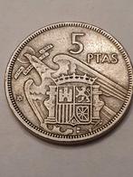 5 pesetas 1957 (58) in ster KM#786 Spanje, Ophalen of Verzenden, Overige landen, Losse munt