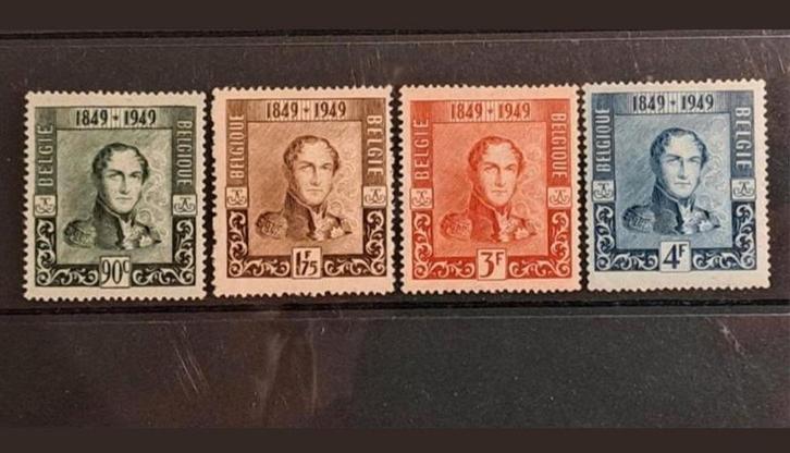 België OBP 807-810 ** 1949, Postzegels en Munten, Postzegels | Europa | België, Postfris, Postfris, Ophalen of Verzenden
