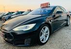 Tesla model s P70D 100%électrique garantie 12 Mois, Auto's, Tesla, Automaat, Zwart, Lederen bekleding, Model S