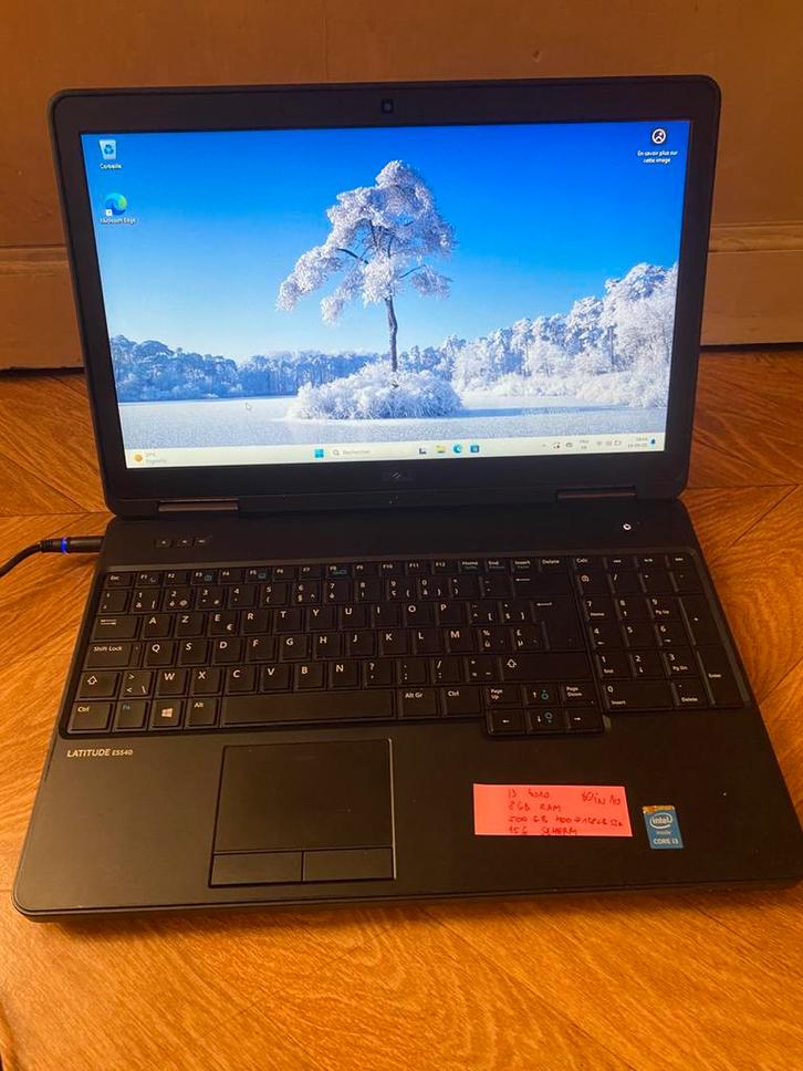 DELL Latitude E5540, Computers en Software, Windows Laptops, Zo goed als nieuw, 15 inch, 2 tot 3 Ghz, 8 GB, Azerty, Met videokaart