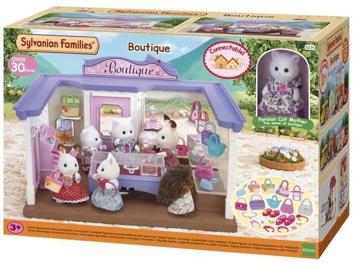 Sylvanian families Boutique (set 5234), Enfants & Bébés, Jouets | Maisons de poupées, Comme neuf, Accessoires, Enlèvement