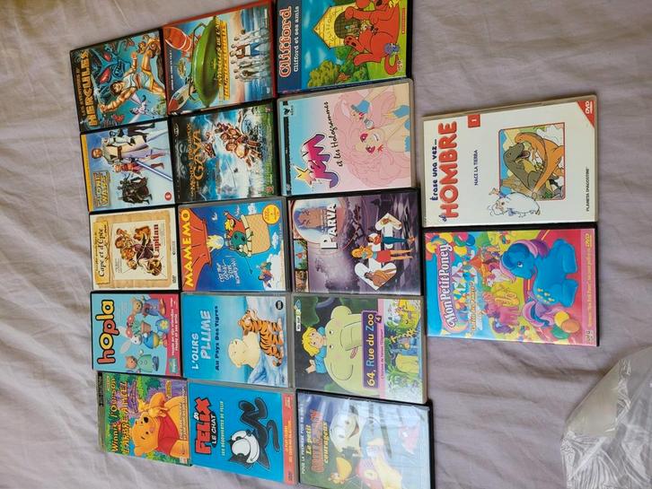 Dvd 17 franstalige kinder, Cd's en Dvd's, Dvd's | Tekenfilms en Animatie, Zo goed als nieuw, Ophalen of Verzenden