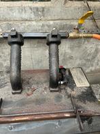 Smeed oven dubbele brander, Ophalen, Gebruikt