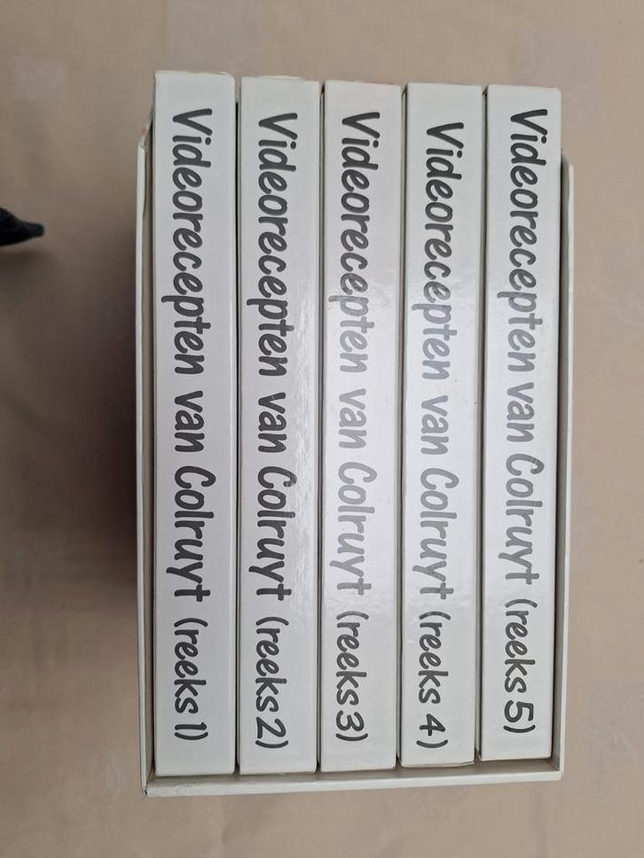 Videorecepten van colruyt complete reeks, Boeken, Kookboeken, Zo goed als nieuw, Overige typen, Overige gebieden, Ophalen