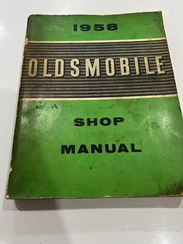 1958 - Oldsmobile shop manual