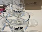 6 glazen Moinette 33 cl, kan opgestuurd worden, Collections, Comme neuf, Enlèvement