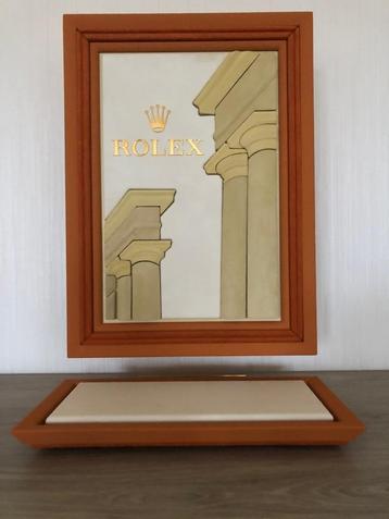 Origineel Rolex shop window display 